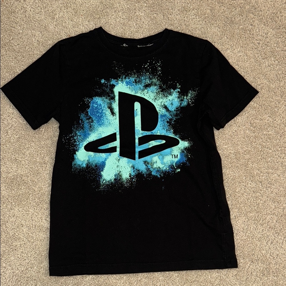 Sony Black T-Shirt with Blue Logo
